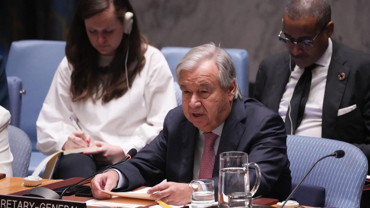 UN’s Guterres banned from entering the Jewish state