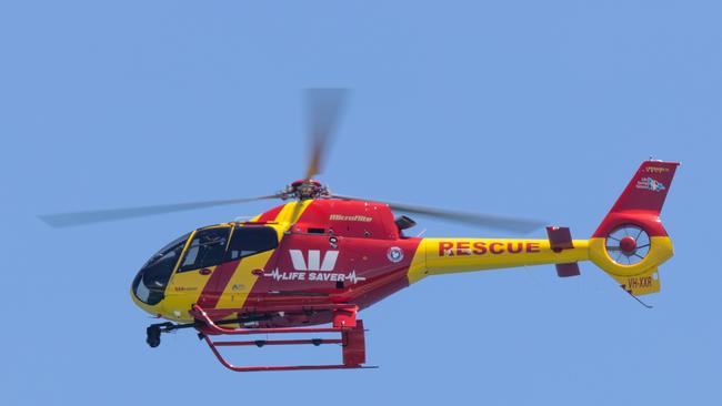 The Westpac rescue helicopter service has been ordered to reinstate a pilot who was sacked for being unable to perform a key manoeuvre. Picture: Mark Stewart