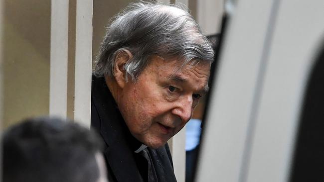 Cardinal George Pell’s legal team have field an appeal to his conviction with the High Court. Picture: AFP