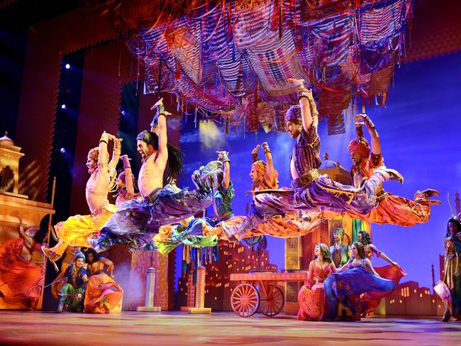 Disney Theatrical Productions under the direction of Thomas Schumacher presents Aladdin.