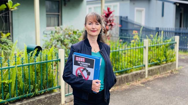 Resident Fiona Gracie has raised concerns over the proposed demolition. Photo: Cremorne Conservation Group.