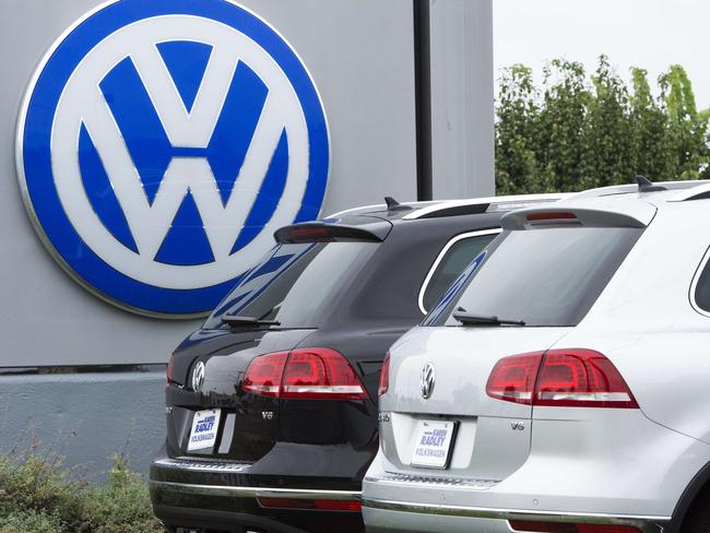 Deepening scandal ... Wall Street stocks dropped after reports surfaced concerning the manipulation of values of emission in VW vehicles equipped with diesel engines. Picture: AFP / Paul J Richards