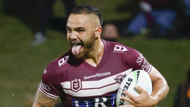 Manly utility star Dylan Walker has inked a one-year deal with the club. Picture: Glenn Hunt / Getty Images