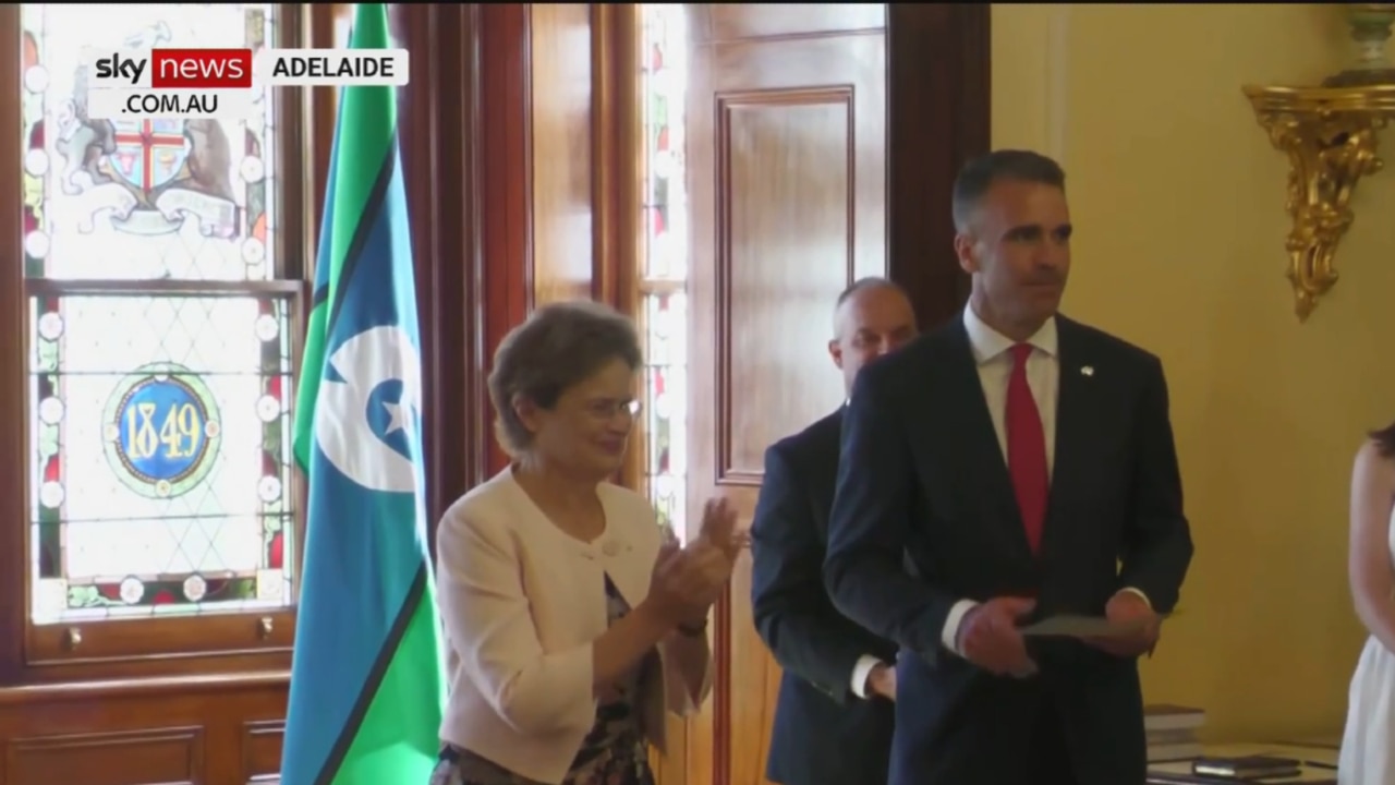 Peter Malinauskas sworn in as South Australia Premier