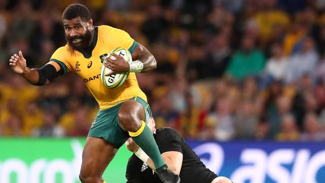 Marika Koroibete was outstanding for the Wallabies. Picture: Getty Images