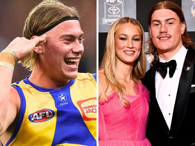 West Coast Eagles are set to throw everything at AFL draft sensation Harley Reid but his partner could have a big say on the youngster’s future. Image: Getty