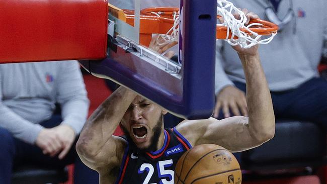 Simmons at his best. Photo by Tim Nwachukwu/Getty Images