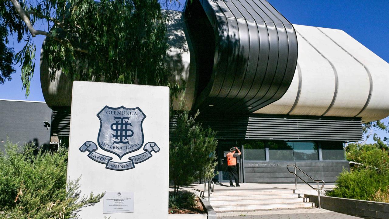 SA Police and the education department said they were aware of a ‘series of emails of concern’ received by staff members at the Adelaide secondary school. Picture: NewsWire / Brenton Edwards