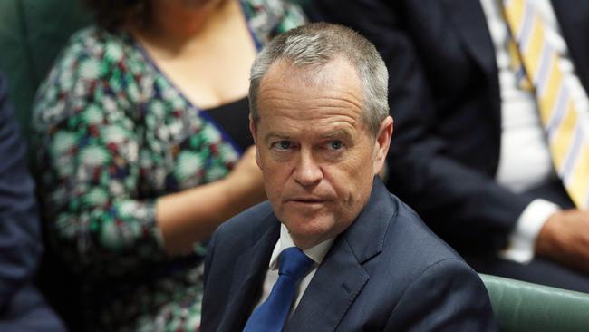 Bill Shorten was open to stopping the refugees on Nauru from migrating to Australia but would never agree to the government’s broad “lifetime ban” on entering the country. Picture: Gary Ramage