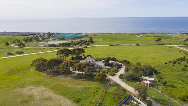 Charmaine Zealand’s, luxury accommodation Molly’s Run overlooks Smith Bay. Picture: Simon Cross