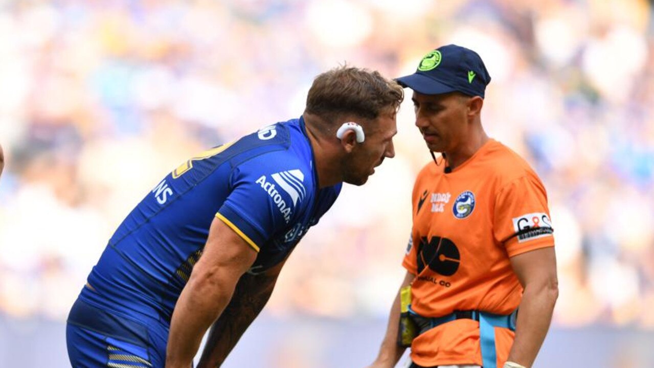 Bryce Cartwright didn’t train on Friday but could still be cleared to face the Wests Tigers. Picture: NRL Imagery