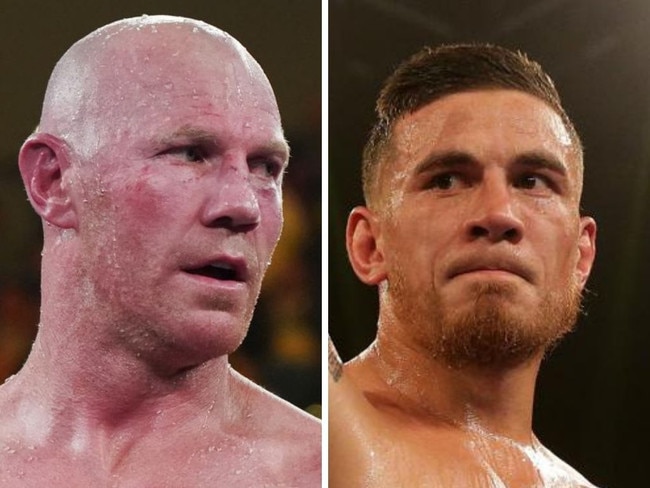 Barry Hall and SBW are set to fight each other in the boxing ring.