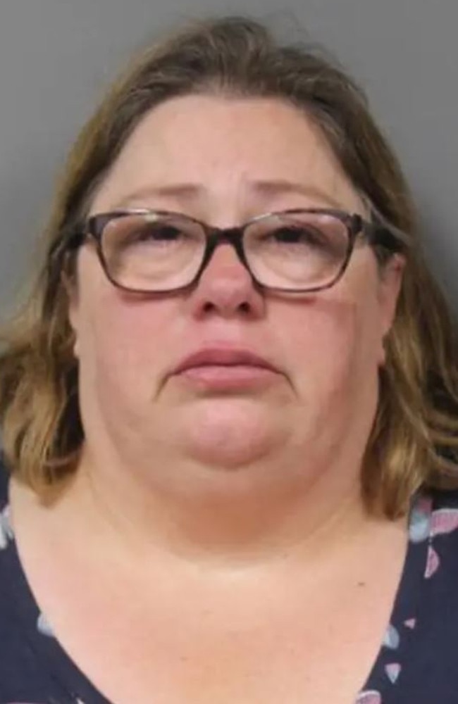 Foster mum Jennifer Wilson, who weighed in at 154kg, allegedly sat on the child until he stopped breathing. Picture: Berrien County Sheriff’s Department