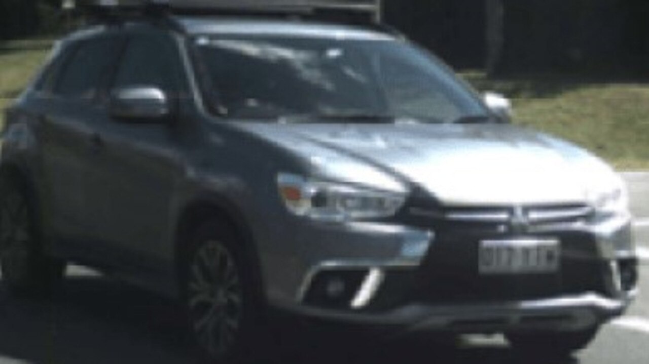 A grey Mitsubishi ASX Wagon stolen from a Newtown address on 27 February, believed to be involved in the shooting murder of Thor Morgan.