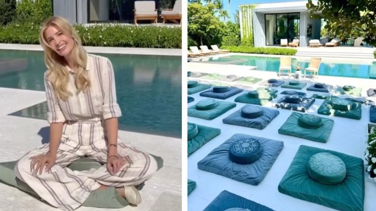 Ivanka has since shared several glimpses of the mansion on her social media accounts. Picture: Ivanka Trump/Instagram