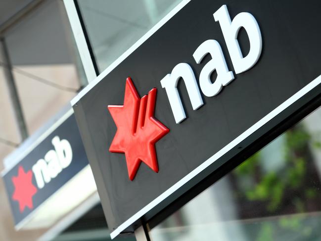 14/11/2018: Generic picture of National Australia Bank (nab) branch and logo. Hollie Adams/The Australian