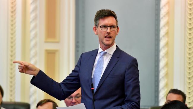 Queensland, Minister for Transport and Main Roads Mark Bailey. Picture: AAP/Darren England