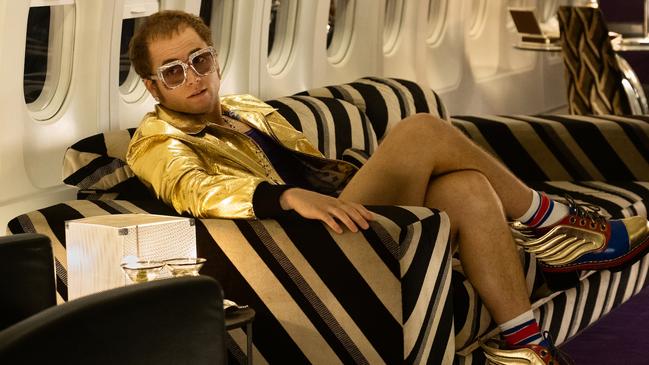 Taron Egerton plays Elton John in Rocketman. Picture: Paramount Pictures