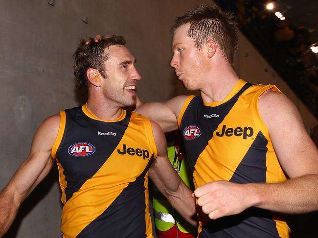 Shane Tuck and Jack Riewoldt
