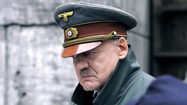 Bruno Ganz as Adolf Hitler in Downfall.