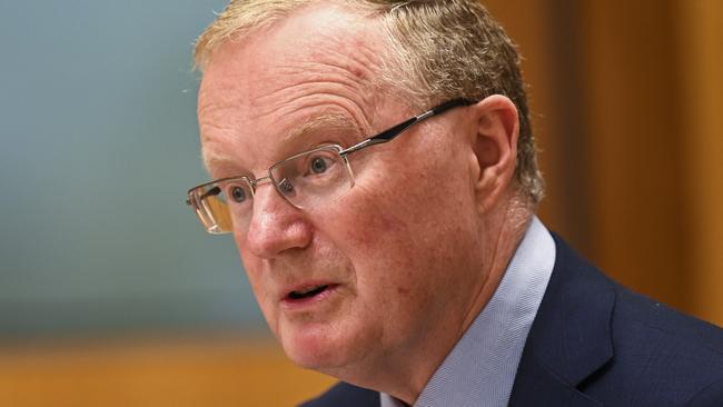 CANBERRA, AUSTRALIA, Newswire Photos. MAY 31, 2023: RBA Governor Philip Lowe appears at the Economics Legislation Committee Senate Estimates at Parliament House in Canberra. Picture: NCA NewsWire / Martin Ollman