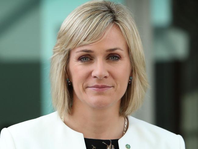 Independent MP Zali Steggall at Parliament House in Canberra. Picture Kym Smith