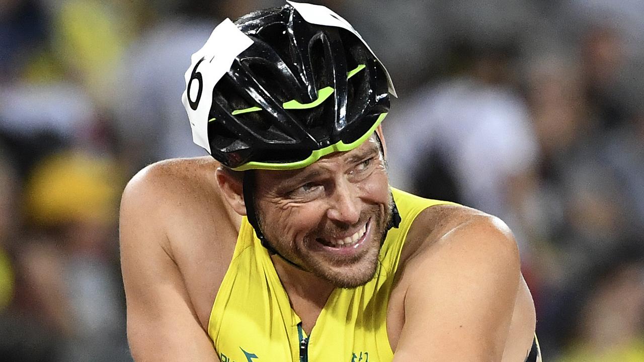 Kurt Fearnley after he came second in the T54 1500m final on Tuesday night.