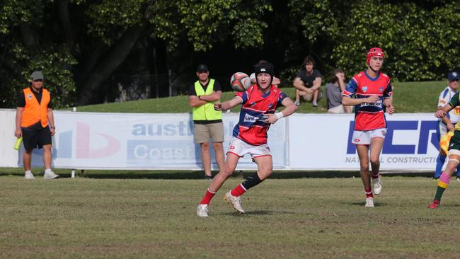 Action galleries of the junior rugby union grand finals, match played at Surfers Paradise Home Ground. Surfers Paradise Dolphins Vs Bond Uni under 18s division. Picture Mike BatterhamAction galleries of the junior rugby union grand finals, match played at Surfers Paradise Home Ground. Surfers Paradise Dolphins Vs Bond pirates under 18s division. Picture Mike Batterham