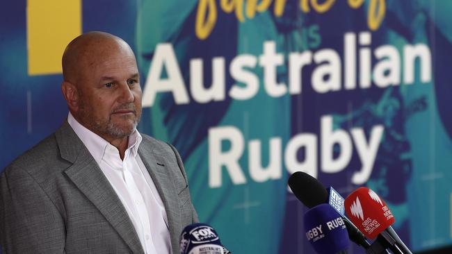 Interim chief executive of Rugby Australia Rob Clarke. Picture: Getty Images