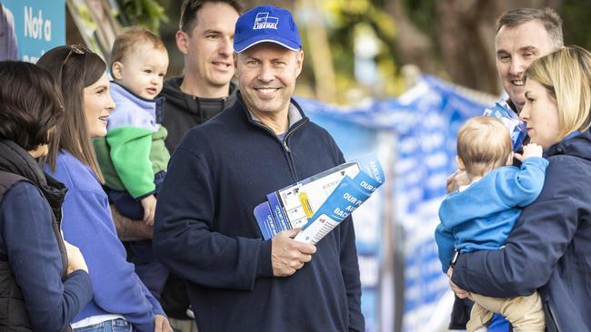Former treasurer Josh Frydenberg Former Treasurer who lost his seat in 2022 has hinted at a political comeback but says he’s not rushing back. Picture: Jake Nowakowski