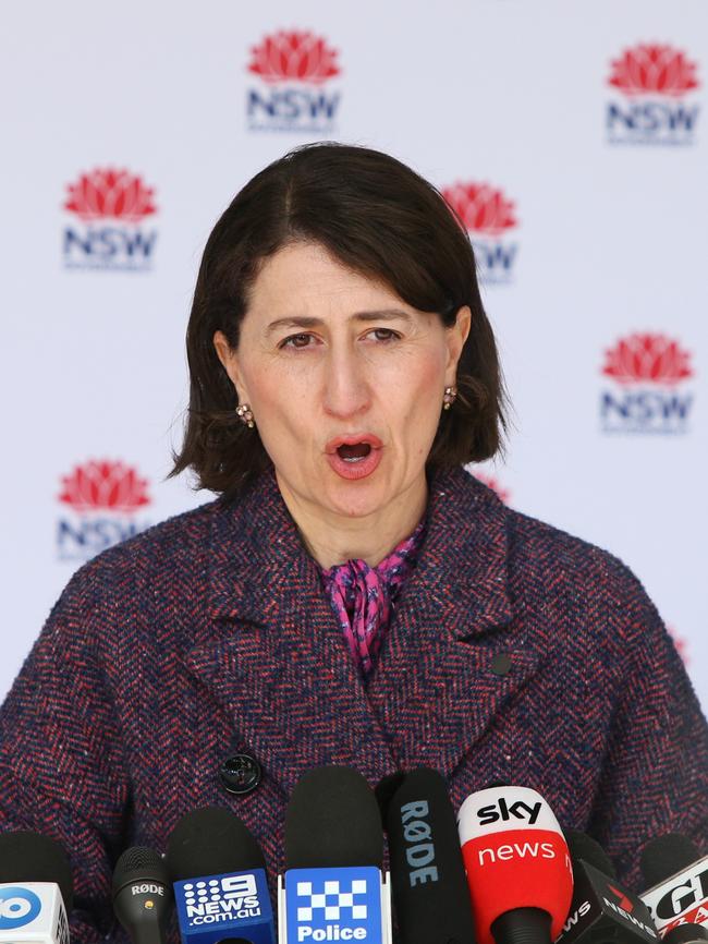 NSW Premier Gladys Berejiklian. Picture: Getty Images