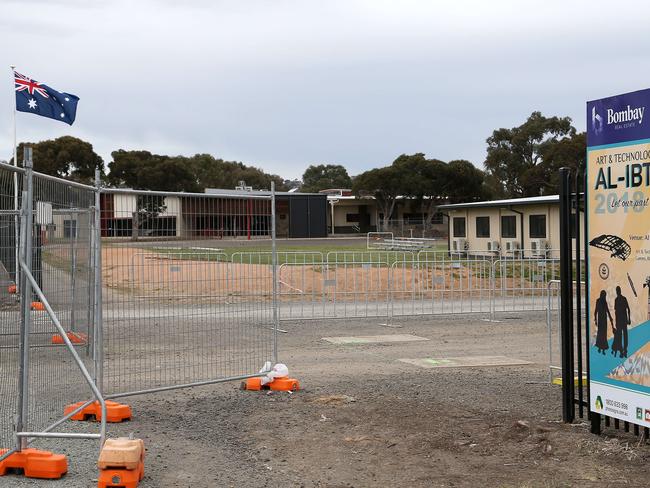 A meeting held at the school outlined future construction, frustrating staff. Picture: George Salpigtidis