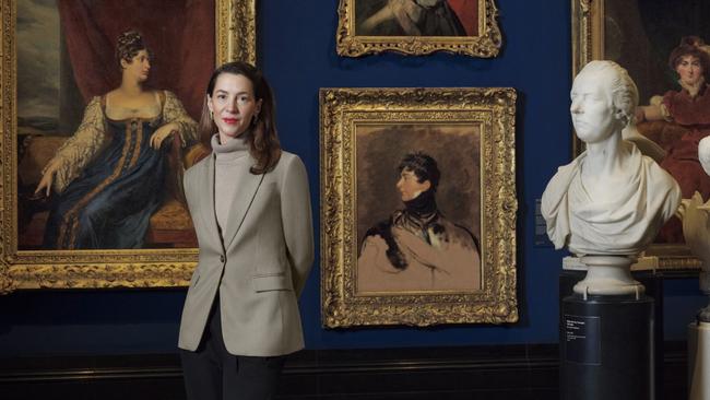 EMBARGO FOR TWAM, 15 FEBRUARY 2025. FEE MAY APPLY. Victoria Siddall newly appointed Director of the National Portrait Gallery in London. Photo: Rachel Louise Brown / Telegraph Media Group