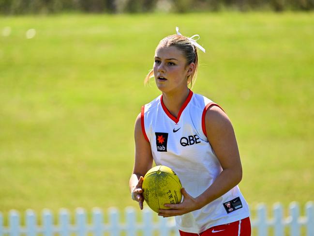 Gabby Eaton of the Sydney Swans Academy. Picture: Keith McInnes Photography