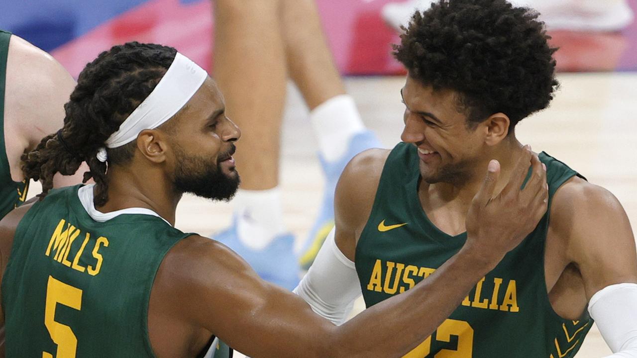 Patty Mills and Matisse Thybulle helped plot the victory over Argentina.