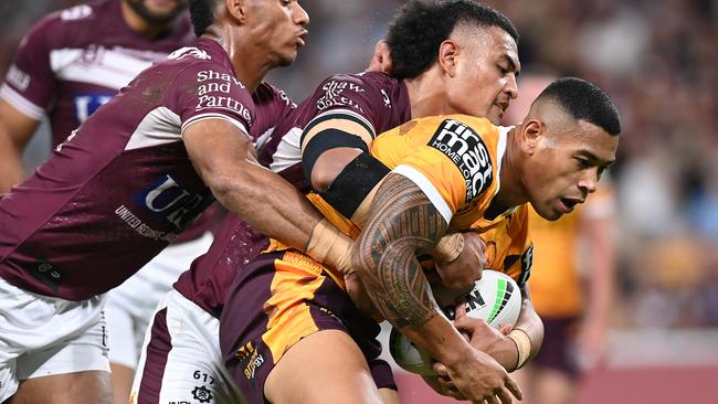 Jamayne Isaako was also linked to Wests Tigers rumours. Picture: Bradley Kanaris/Getty