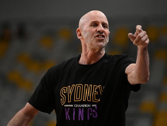 Legendary coach Brian Goorjian has rejoined the Kings. Picture: Getty Images