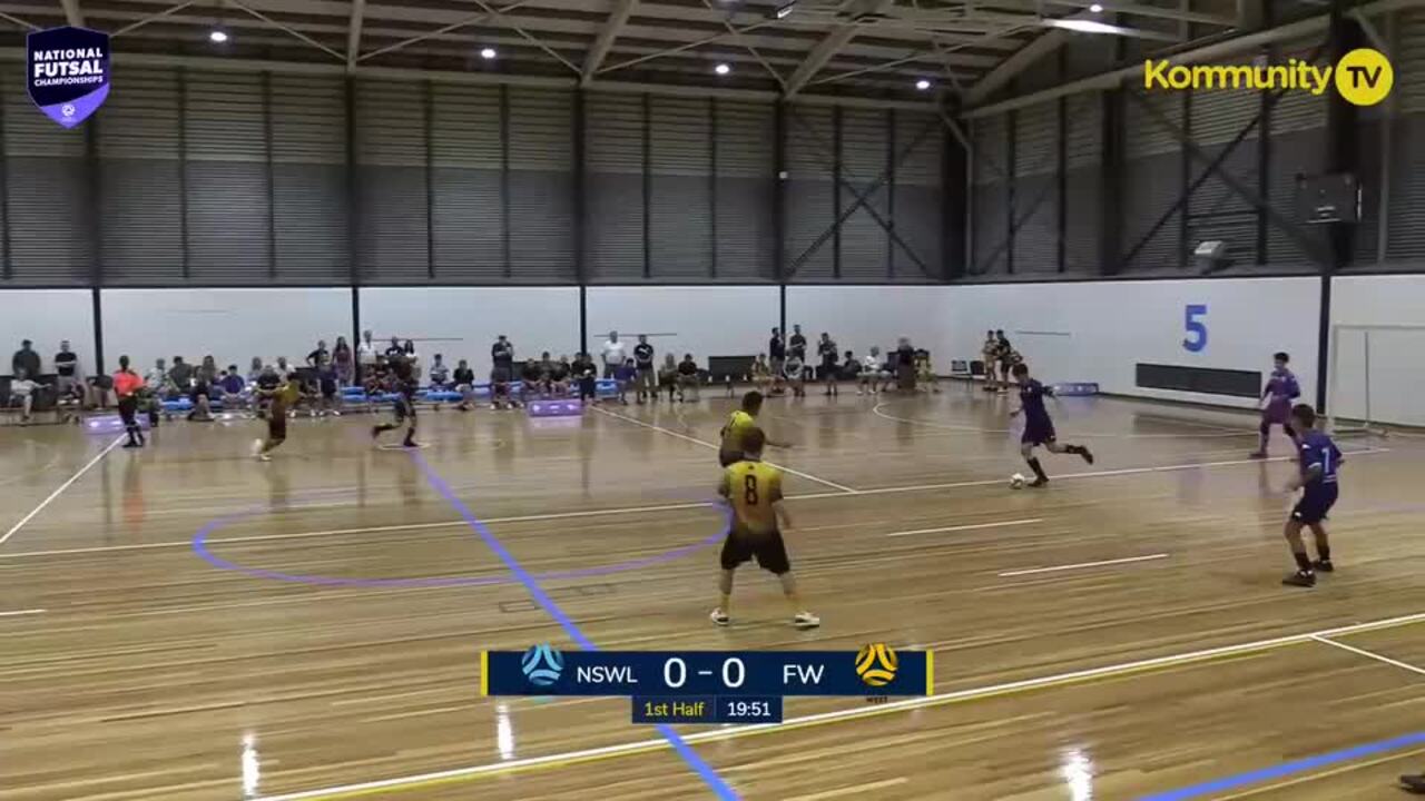 Replay: Football NSW Lightning v Football West (U14 Boys) - 2025 National Futsal Championships Day 2