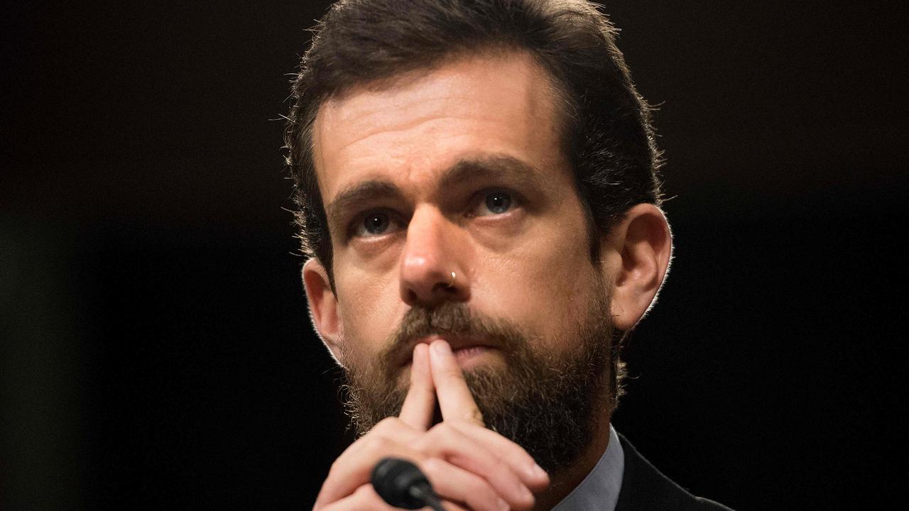 Twitter CEO Jack Dorsey has warned that hyperinflation is real and happening, sparking global headlines. Picture: Jim Watson/AFP