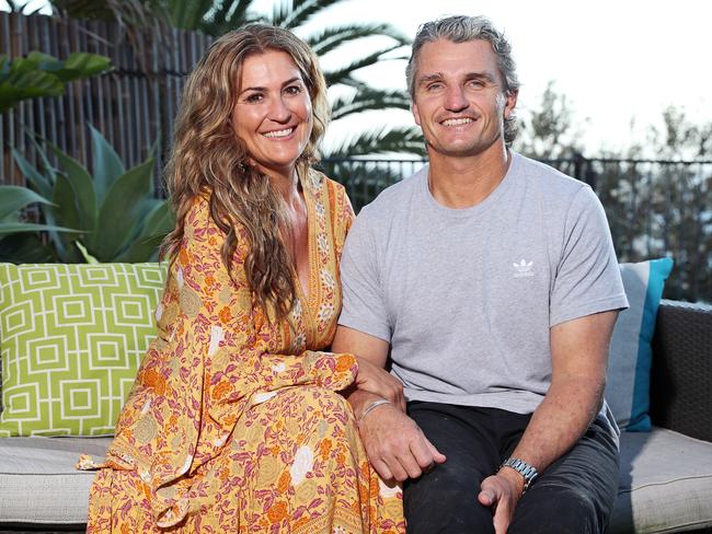 Ivan Cleary said speaking openly to his wife Rebecca was very important for him in a challenging period. Picture: Tim Hunter