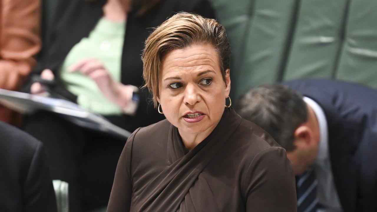 Communications Minister Michelle Rowland said the government will consider giving exemptions for platforms found to be low-risk for children and young teens. Picture: NewsWire/ Martin Ollman