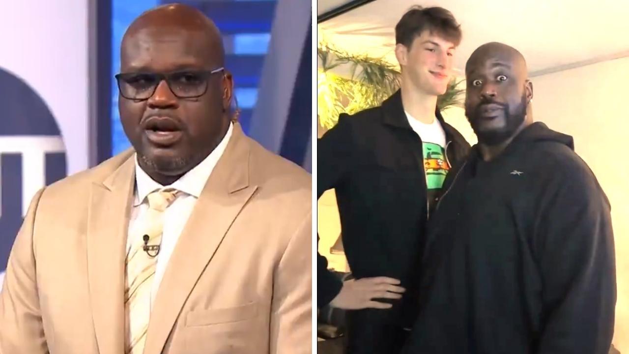 World losing its mind over Shaq footage