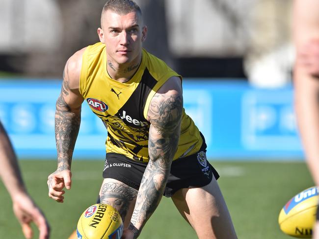 Will you spend up big for Dustin Martin. Picture: Jay Town