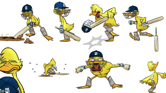 Fox Cricket's new duck.