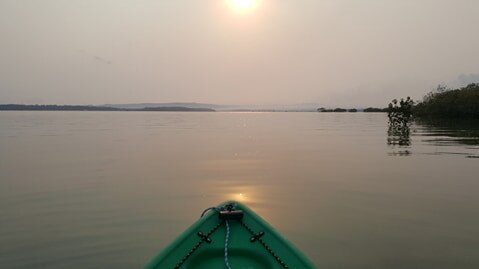 Jennifer Robovich has lived in Tin Can Bay for 2.5 years and enjoys kayaking and bike riding in her spare time. Picture: Jennifer Robovich