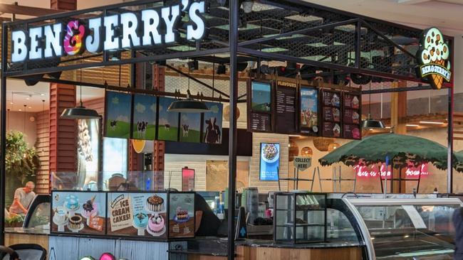 Ben & Jerry's at Pacific Fair is in liquidation.