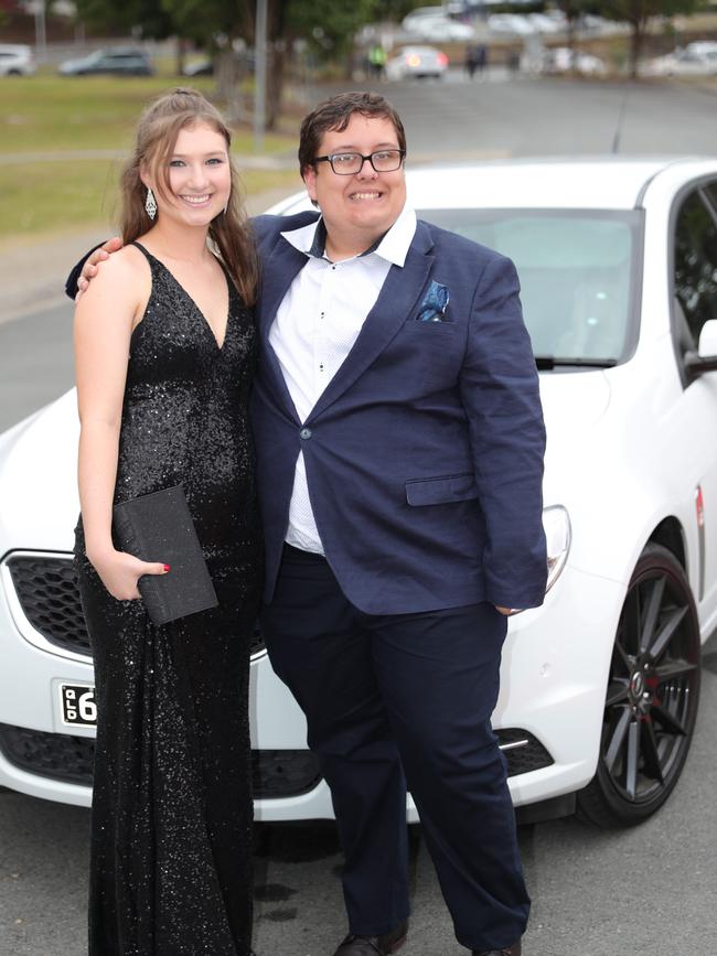 Pacific Pines High formal, at the school. Holly Thornton & Nathan Cox Picture Glenn Hampson