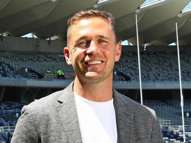 The new stand at Kardinia Park will be named after Joel Selwood. Picture: Alison WyndEMBARGOED UNTIL 6AM FRI NOV 24