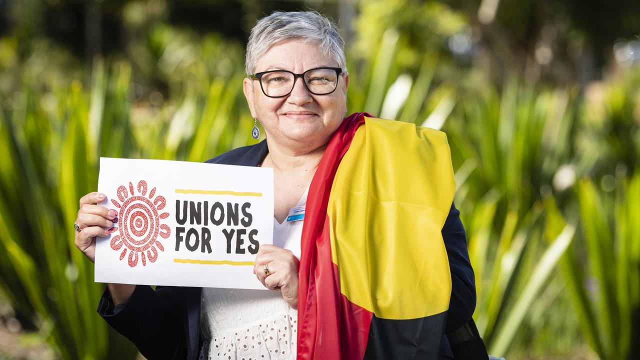 Wakka Wakka women Donna Poole will give the Welcome to Country at the Toowoomba Labour Day events, Friday, April 28, 2023. Picture: Kevin Farmer