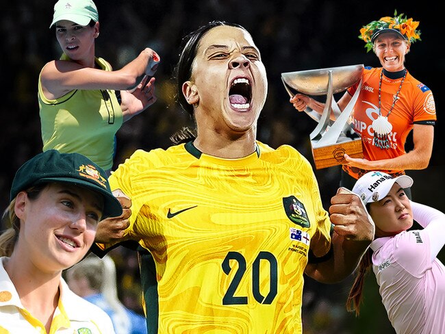 Australia's top earning female athletes.